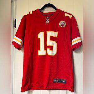 Youth NFL Jersey Kansas City Chiefs Mahomes 15 - youth large